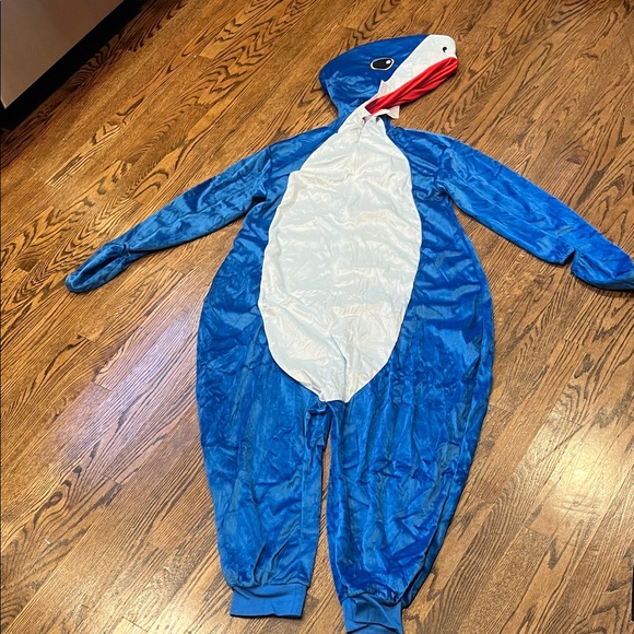Kids Shark One Piece Halloween Costume - Picture 1 of 6